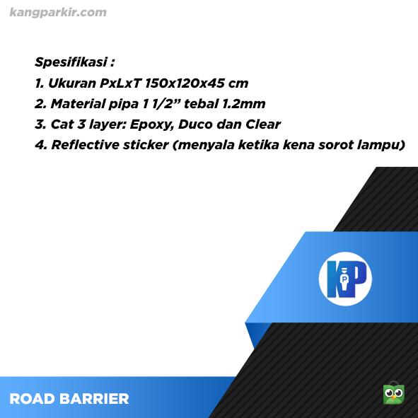 Road Barrier / Pagar Pembatas Besi