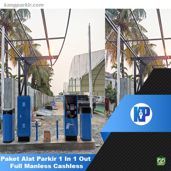 Paket Alat Parkir 1 In 1 Out Full Manless Cashless