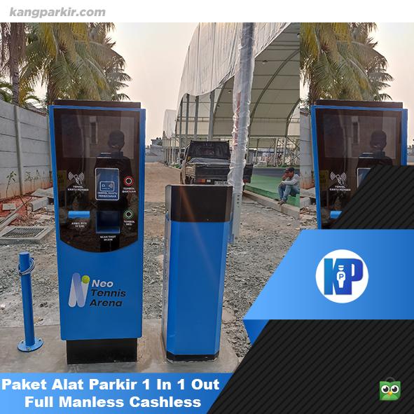Paket Alat Parkir 1 In 1 Out Full Manless Cashless
