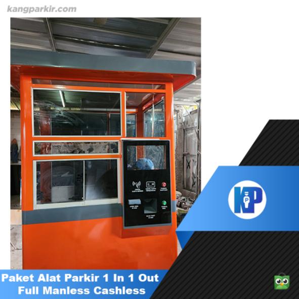 Paket Alat Parkir 1 In 1 Out Full Manless Cashless