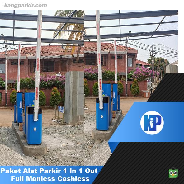 Paket Alat Parkir 1 In 1 Out Full Manless Cashless