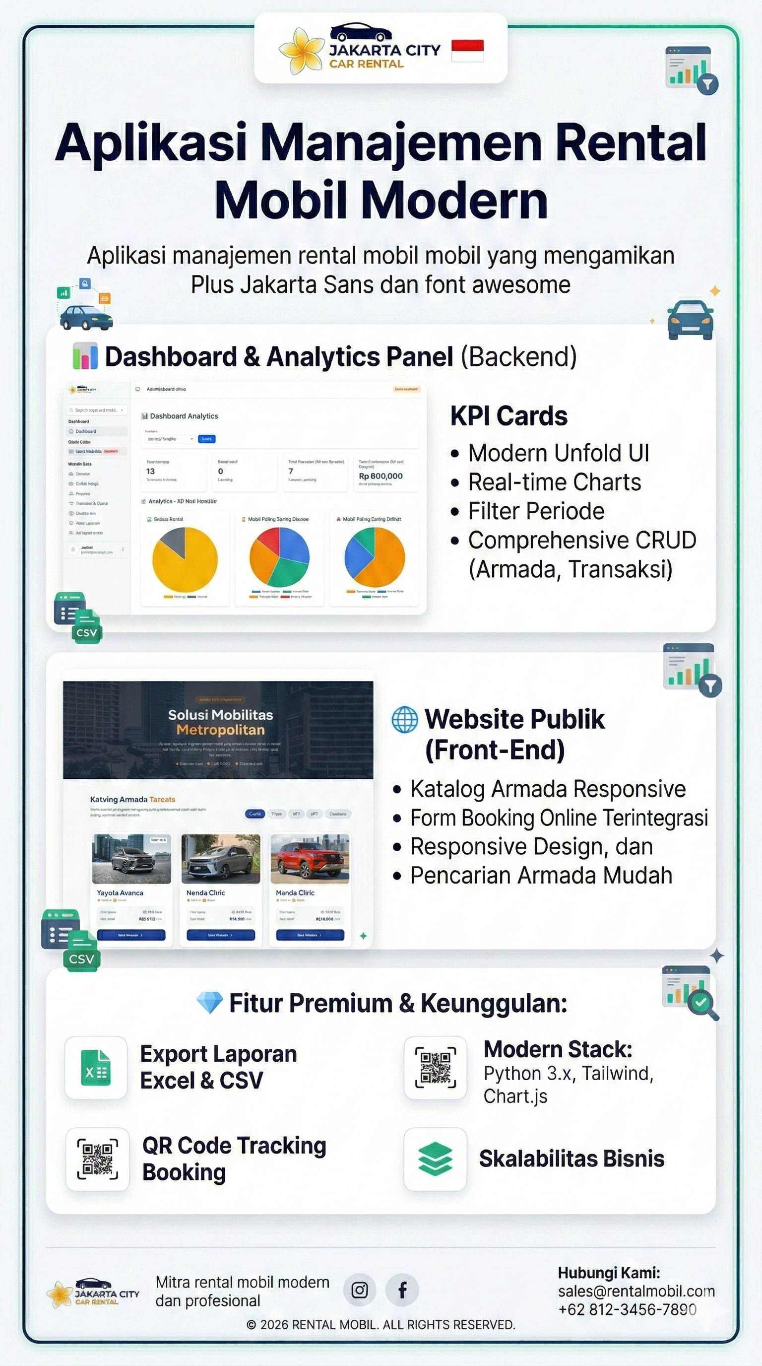 Website Aplikasi Rental Mobil
